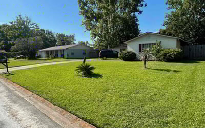 Photo of Shawna D.'s yard after getting lawn care in South Yarmouth, MA