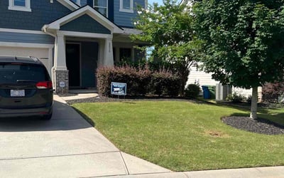 Photo of Amelie D.'s yard after getting lawn care in Leesburg, VA