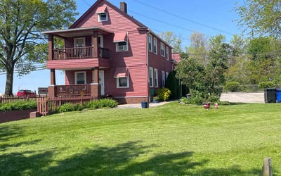 Photo of Gabrielle W.'s yard after getting lawn care in Cleveland, OH