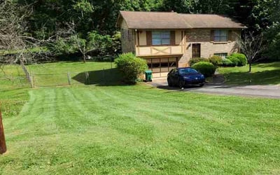 Photo of Janet M.'s yard after getting lawn care in Warrior, AL