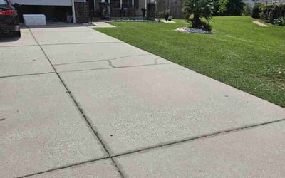 Photo of Karlene S.'s yard after getting lawn care in Denton, TX