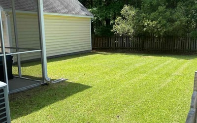 Photo of Kyle B.'s yard after getting lawn care in Charleston, SC