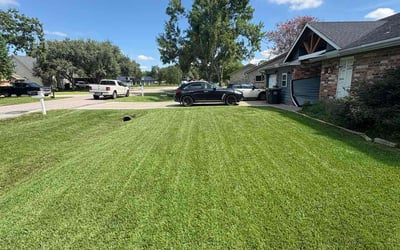 Photo of Stephen D.'s yard after getting lawn care in Shepherdsville, KY