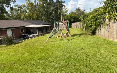Photo of Samm K.'s yard after getting lawn care in Morrisville, PA