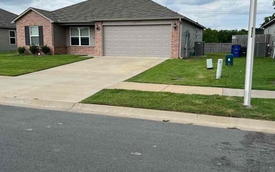Photo of John C.'s yard after getting lawn care in North Little Rock, AR