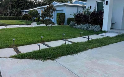 Photo of Kim C.'s yard after getting lawn care in Avon Park, FL