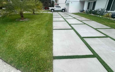 Photo of Jigriti L.'s yard after getting lawn care in Cooper City, FL