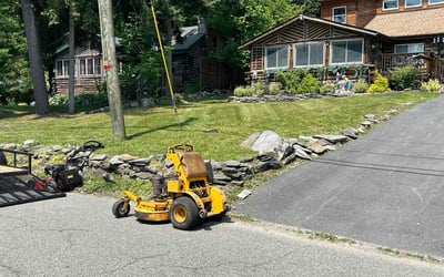 Photo of Mesiah R.'s yard after getting lawn care in West Milford, NJ