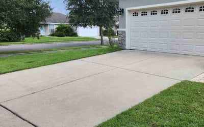 Photo of Christopher B.'s yard after getting lawn care in Gainesville, FL