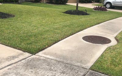 Photo of Gary J.'s yard after getting lawn care in Missoula, MT