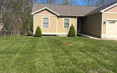 Photo of Chrystal M.'s yard after getting lawn care in Youngsville, NC