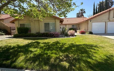 Photo of Onome O.'s yard after getting lawn care in Palmdale, CA