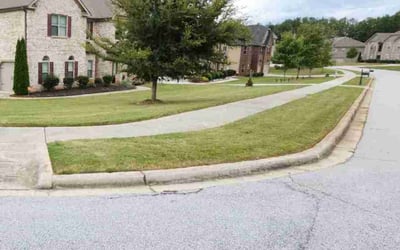 Photo of Loretta B.'s yard after getting lawn care in Conyers, GA