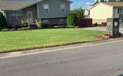 Photo of Tonya M.'s yard after getting lawn care in Fairfield, AL