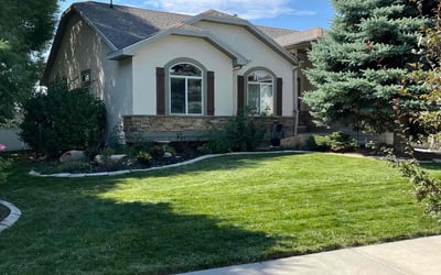 Photo of Lee B.'s yard after getting lawn care in South Jordan, UT