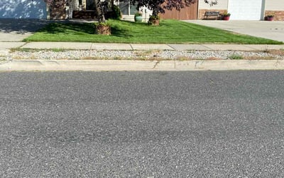 Photo of Karen F.'s yard after getting lawn care in Anacortes, WA