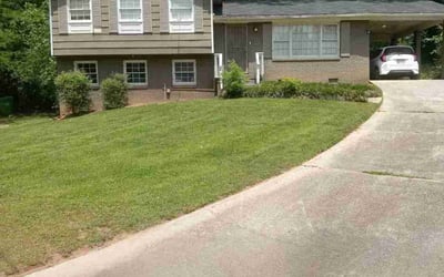 Photo of Margaret A.'s yard after getting lawn care in Greenville, SC