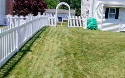 Photo of Jessica C.'s yard after getting lawn care in Lincoln, RI