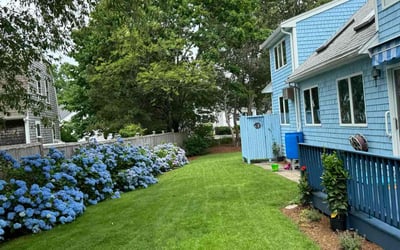 Photo of Alexander J.'s yard after getting lawn care in Falmouth, MA
