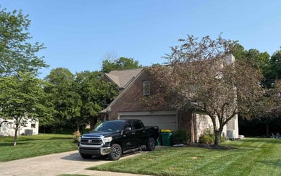 Photo of Akimee Y.'s yard after getting lawn care in Carmel, IN