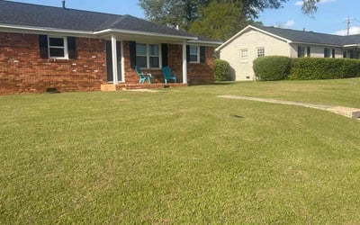 Photo of Bob D.'s yard after getting lawn care in Albany, GA
