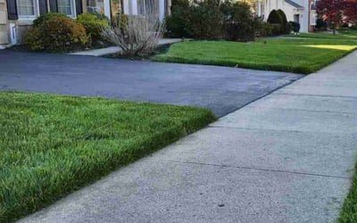 Photo of J. Richard (Rick) M.'s yard after getting lawn care in Hatfield, PA