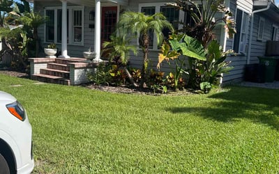 Photo of Brody M.'s yard after getting lawn care in Edmond, OK