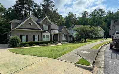 Photo of Nga L.'s yard after getting lawn care in Grayson, GA