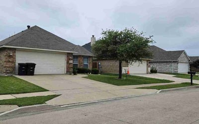 Photo of John S.'s yard after getting lawn care in Hurst, TX