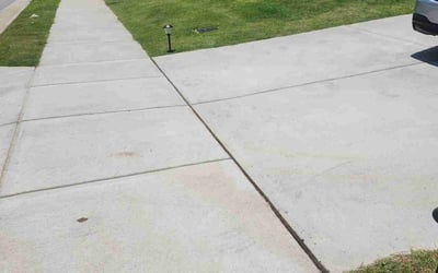 Photo of Alex W.'s yard after getting lawn care in Abilene, TX