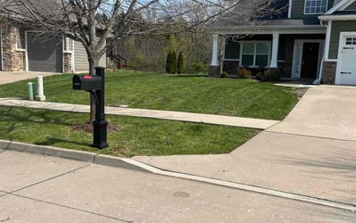 Photo of Scott D.'s yard after getting lawn care in Columbia, MO