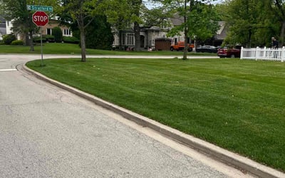 Photo of Rachel M.'s yard after getting lawn care in Jackson, NJ