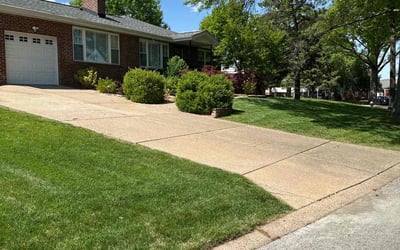 Photo of william B.'s yard after getting lawn care in Festus, MO