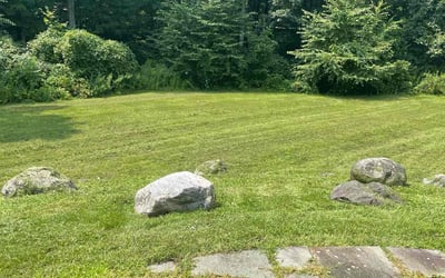 Photo of Jason W.'s yard after getting lawn care in Farmington, CT