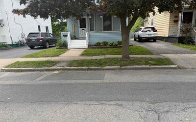 Photo of Snehlata T.'s yard after getting lawn care in Burlington, MA