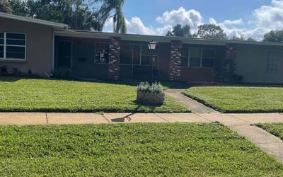 Photo of Andrew R.'s yard after getting lawn care in Hunters Creek, FL