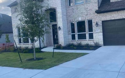 Photo of Adiba S.'s yard after getting lawn care in East Brunswick, NJ