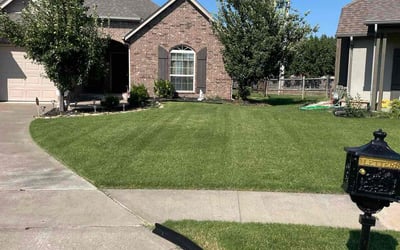 Photo of Ronald J.'s yard after getting lawn care in Grand Rapids, MI