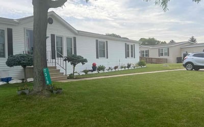 Photo of Marlyn F.'s yard after getting lawn care in Springfield, MA