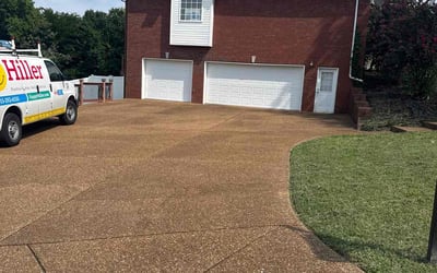 Photo of Logan P.'s yard after getting lawn care in Walton, KY