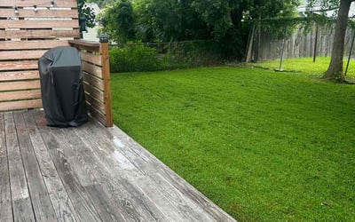 Photo of Brian O.'s yard after getting lawn care in Aloha, OR