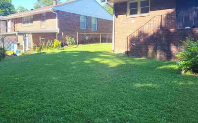 Photo of Jason B.'s yard after getting lawn care in Douglassville, PA