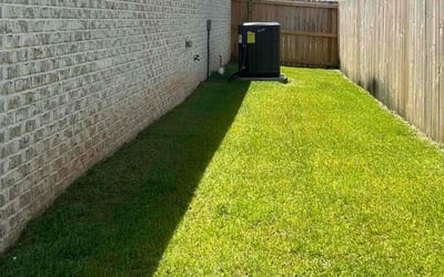 Photo of Monique W.'s yard after getting lawn care in Crestview, FL