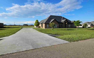 Photo of Christine S.'s yard after getting lawn care in Fredericksburg, VA