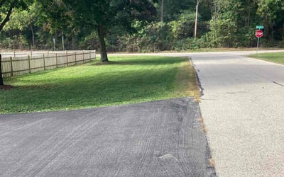 Photo of April J.'s yard after getting lawn care in Henderson, NC