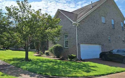 Photo of Jasmine B.'s yard after getting lawn care in Princeton, TX