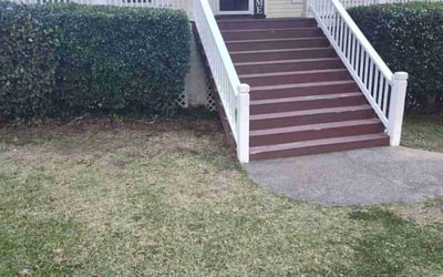 Photo of Alex H.'s yard after getting lawn care in Daphne, AL