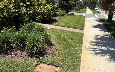 Photo of Jorrie H.'s yard after getting lawn care in Crown Point, IN