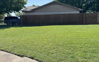 Photo of Rob S.'s yard after getting lawn care in Bartlett, IL