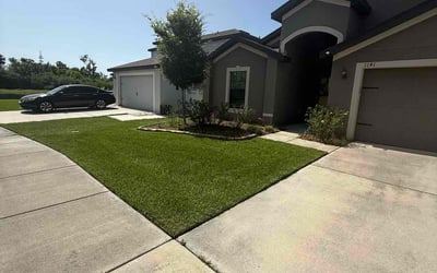 Photo of Eddy S.'s yard after getting lawn care in Akron, OH
